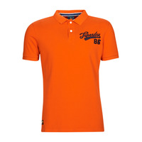 Vêtements Homme Polos manches courtes Superdry VINTAGE SUPERSTATE POLO Orange