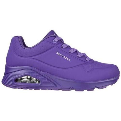 Chaussures Femme Baskets mode Skechers 73667 Pur Purple 