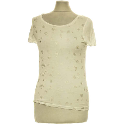 Vêtements Femme T-shirts monochrome & Polos Morgan 34 - T0 - XS Blanc