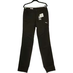 Vêtements Femme Pantalons Puma pantalon droit femme  38 - T2 - M Noir Noir