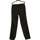 Vêtements Femme Pantalons Puma pantalon droit femme  38 - T2 - M Noir Noir