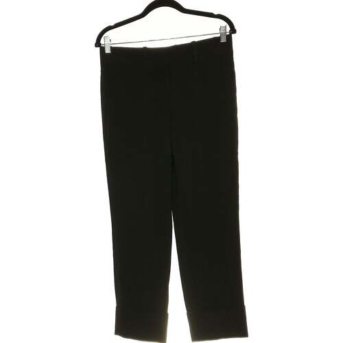 Vêtements Femme en 4 jours garantis Pantalon Slim Femme  38 - T2 - M Noir