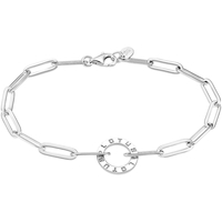 Montres & Bijoux Femme Bracelets Lotus Bracelet  Silver cercle Blanc