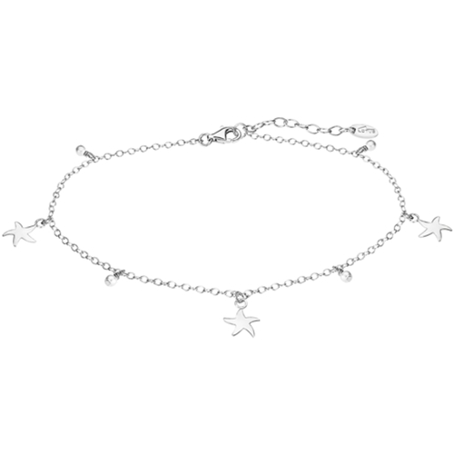 Montres & Bijoux Femme Bracelets Lotus Chaîne de cheville  Silver étoiles de mer Blanc