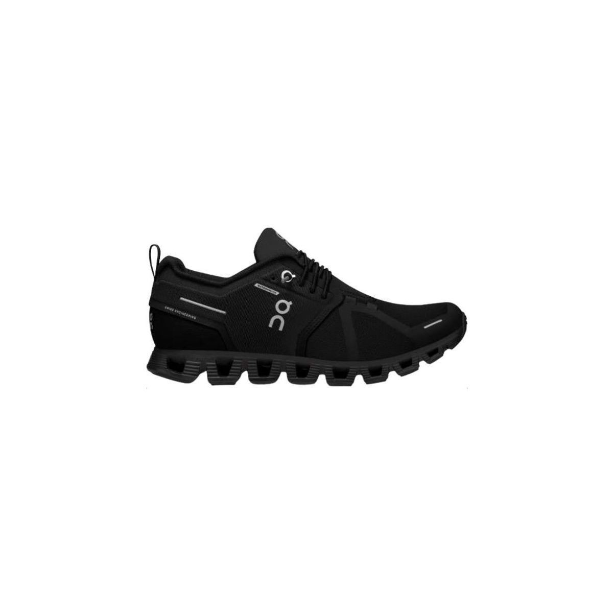 Chaussures Femme Baskets mode On Running Baskets Cloud 5 Waterproof Femme All Black Noir