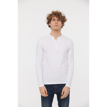Vêtements Homme ronnie cardigan allsaints pullover ronnie paper white Lee Cooper T-Shirt ASILO Blanc Blanc