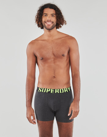 Superdry BOXER DUAL LOGO DOUBLE PACK