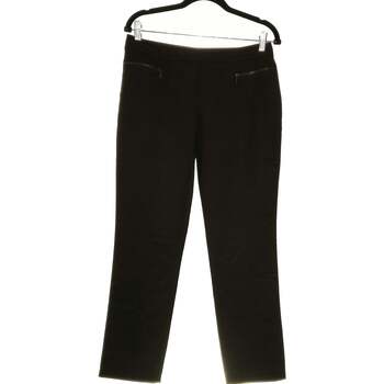 pantalon promod  pantalon droit femme  38 - t2 - m noir 