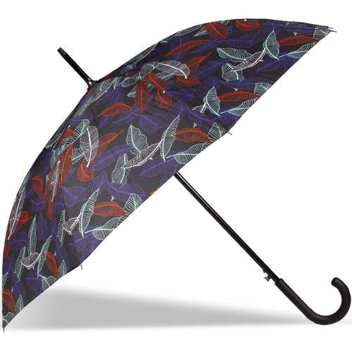 Accessoires textile Femme Parapluies Isotoner Parapluie canne poignée gomme Multicolore