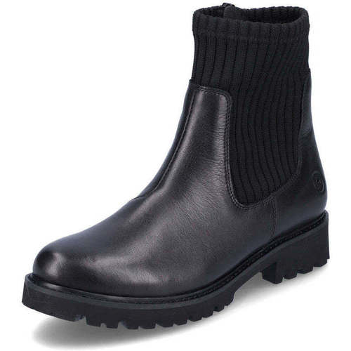 Chaussures Femme Boots Remonte D8696-01 Noir
