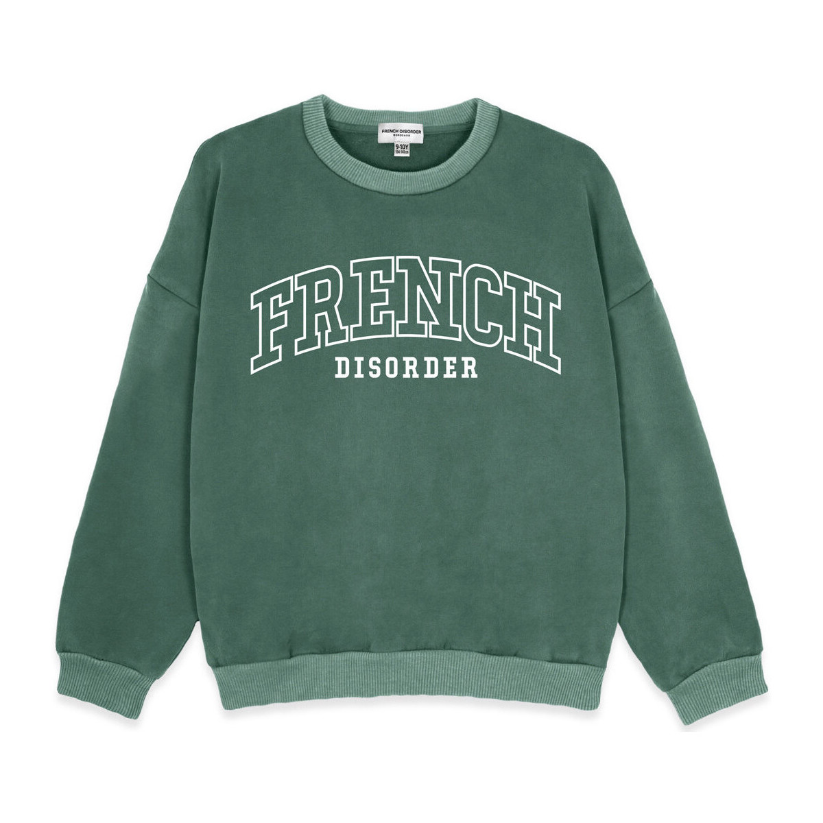 Vêtements Fille Sweats French Disorder Sweatshirt fille  Max Washed Vert