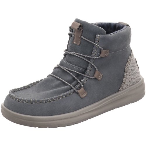 Chaussures Femme Bottes Hey Dude Shoes Debut Gris