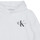 Vêtements Enfant Sweats Calvin Klein Jeans SMALL MONOGRAM HOODIE Blanc