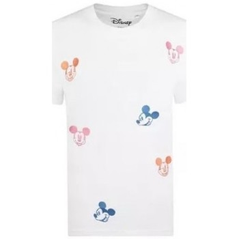 Vêtements Femme T-shirts T-Shirts manches longues Disney  Blanc