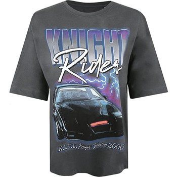 Vêtements Femme T-shirts manches longues Knight Rider TV878 Multicolore