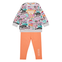 Vêtements Fille Ensembles enfant Guess SET LS ACTIVE TOP+LEGGING Multicolore