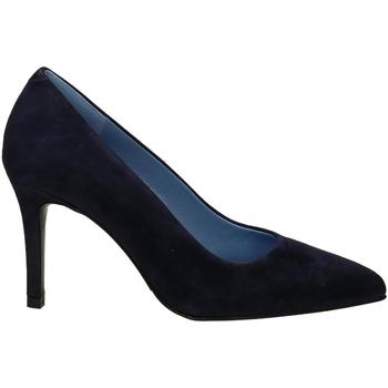 Chaussures Femme Escarpins Albano CAMOSCIO Bleu
