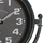 Maison & Déco Horloges Item International Horloge en métal noir sur pieds rétro Noir