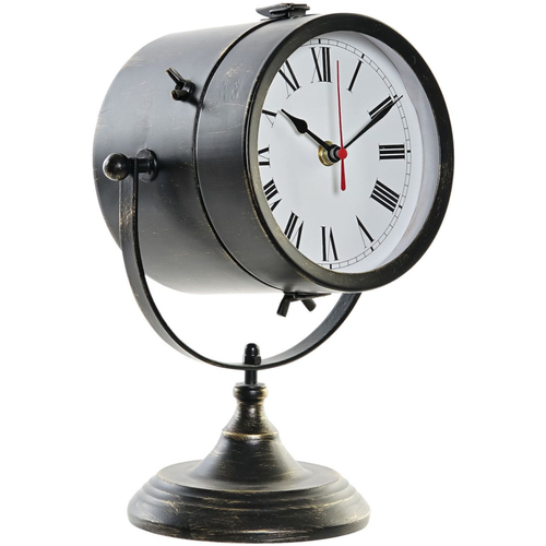 MICHAEL Michael Kors Horloges Item International Horloge sur pied rétro en métal noir patiné or Noir