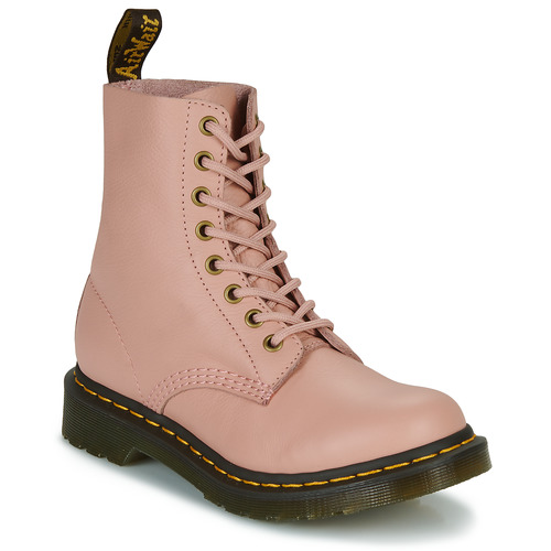 Chaussures Femme Boots Dr. Martens grey 1460 PASCAL Rose