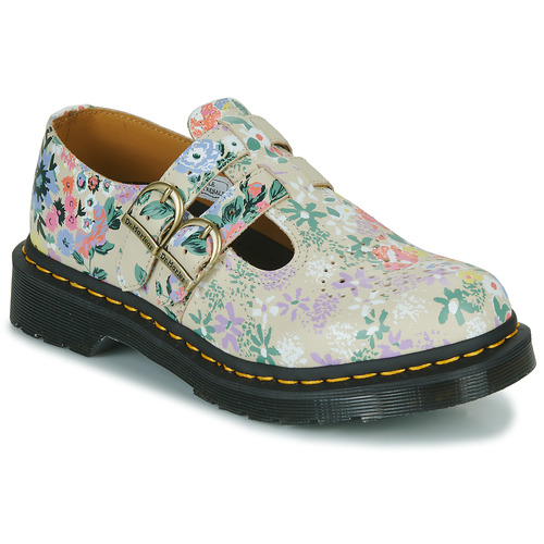 Chaussures Femme Derbies Dr. Martens Leather 8065 MARY JANE Beige / Multicolore