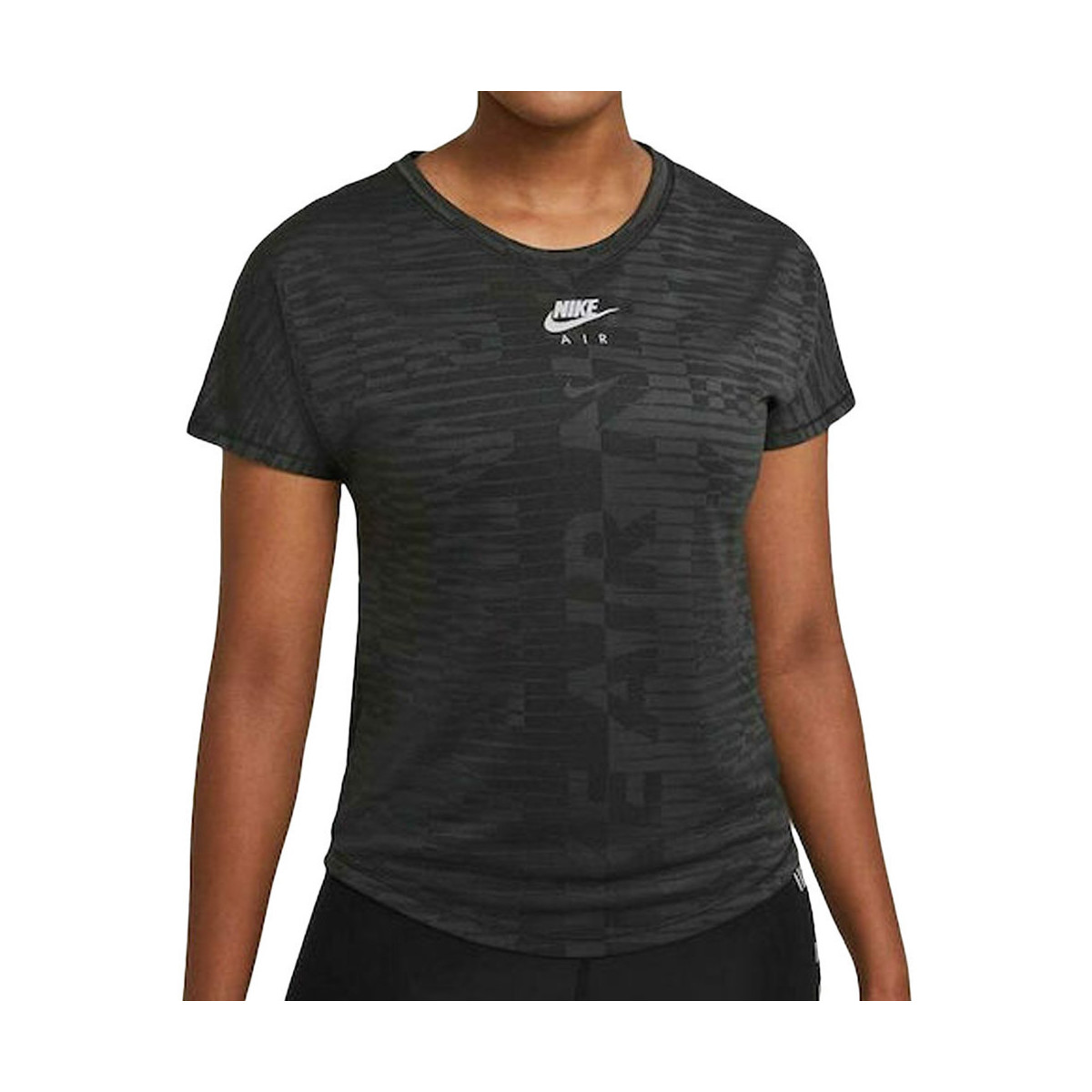 Vêtements Femme T-shirts manches courtes Nike CZ9154-010 Noir