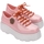 Chaussures Femme Ballerines / babies Melissa Kick Off Buckle Up+Viktor and Rolf - Pink/Ivory Rose