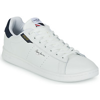 Chaussures Homme Baskets basses Pepe jeans PLAYER  BASIC SUMMER Blanc / Marine