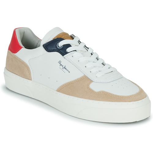 Chaussures Homme Baskets basses Pepe tulle jeans YOGI STREET 3.0 Marron / Blanc