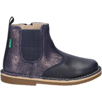 Chaussures Enfant Boots Kickers 748899-10MAELIO COW Bleu