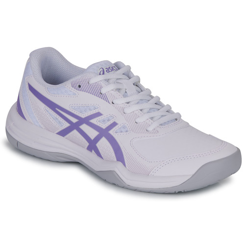 Chaussures Femme Tennis Asics Shoes COURT SLIDE Blanc / Violet