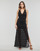 Vêtements Femme Robes longues Guess SL LIZA LONG DRESS Noir