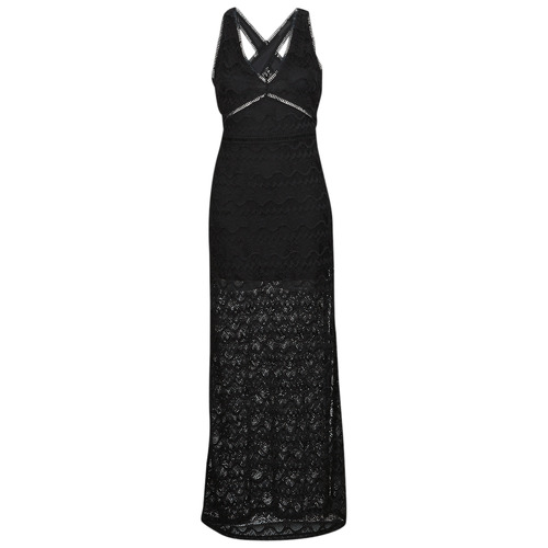 Guess SL LIZA LONG DRESS Noir - Livraison Gratuite | Spartoo ! - Vêtements  Robes longues Femme 107,40 €
