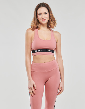 Vêtements Femme Brassières de sport rosa Guess ALINE TOP Rose