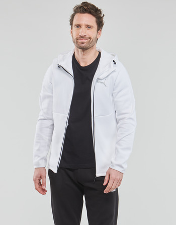 Vêtements Homme Sweats Puma EVOSTRIPE FULL ZIP HOODIE Blanc