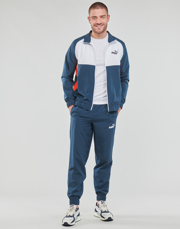 Vêtements Homme free yeezy giveaway 2019 sweepstakes code Puma WOVEN TRACKSUIT Marine / Blanc