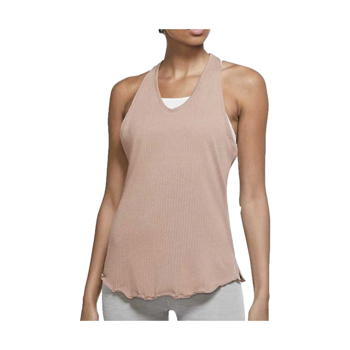 Vêtements Femme Débardeurs / T-shirts sans manche Nike CU5375-283 Rose