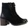 Chaussures Femme Boots Clarks Bottine Cuir Well Lace Noir