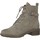 Chaussures Femme Boots Tamaris Bottine Cuir Beige