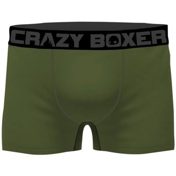 Crazy Boxer CRAZYBOXER 2 Boxers Homme Bio BCBCX2 SUMM Kaki Gris