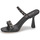 Chaussures Femme Mules MICHAEL Michael Kors CLARA SANDAL Noir