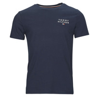 Vêtements Homme T-shirts manches courtes Tommy son Hilfiger CN SS TEE LOGO Marine