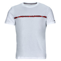 Vêtements Homme T-shirts manches courtes Tommy son Hilfiger CN SS TEE LOGO Blanc