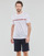 Vêtements Homme T-shirts Leather courtes Tommy Hilfiger CN SS TEE LOGO Blanc