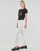 Vêtements Femme Regular fit jeans Paul with five functional pockets and side embroidery BW29065 Blanc
