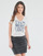 Vêtements Femme T-shirts manches courtes Ikks BW10035 Blanc