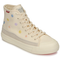 Chaussures wendy Baskets montantes Levi's SQUARE HIGH S Beige