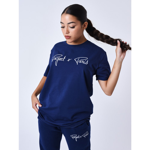 Vêtements Homme T-shirts & Polos Women's Bordeaux Padded Jacket Tee Shirt 1910076 Bleu