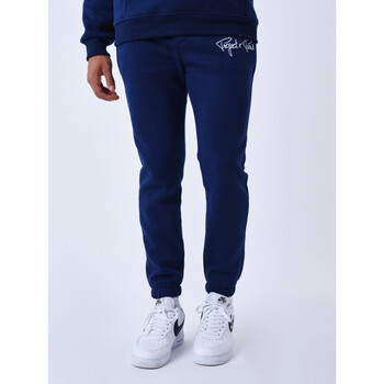 Vêtements Homme Pantalons de survêtement Karl Lagerfeld Karl collar Kameo shirt Jogging 2140150 Bleu
