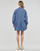 Vêtements Femme Robes courtes Tommy Jeans TJW CHAMBRAY SHIRT DRESS Bleu